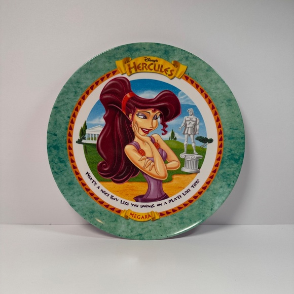 1997 Disney Hercules Megara Plate • McDonald’s Promo • Vintage Collectible - Picture 2 of 4